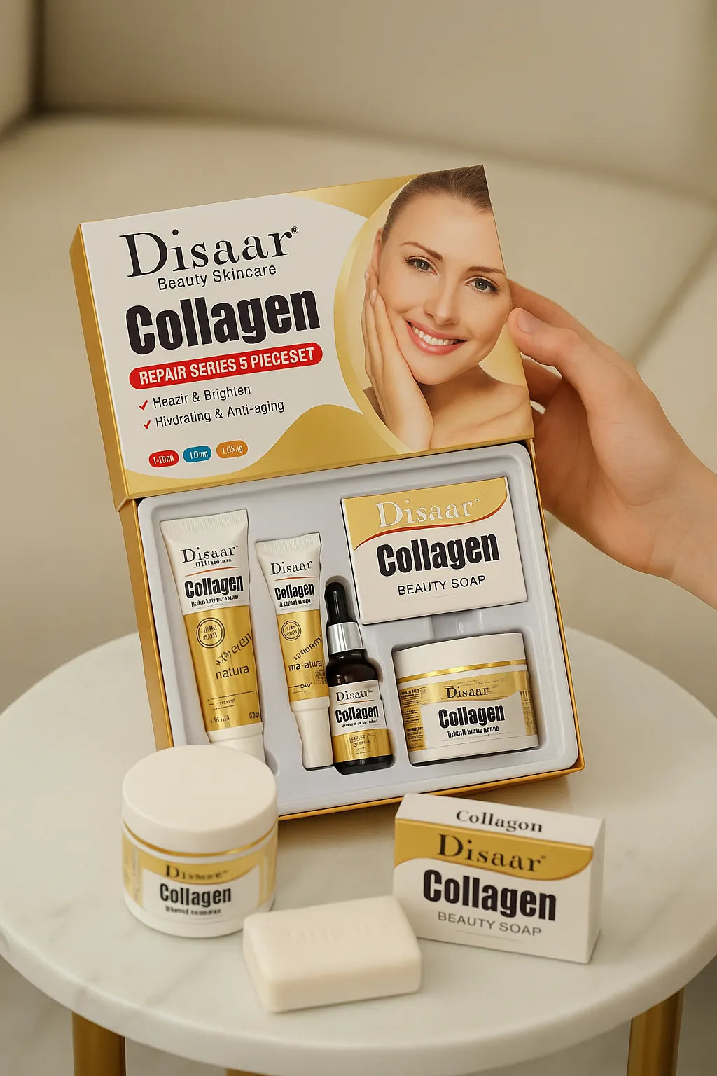 ✨🧴 Set Piel Colágeno 🌸💫 | Adiós Arrugas en 21 Días