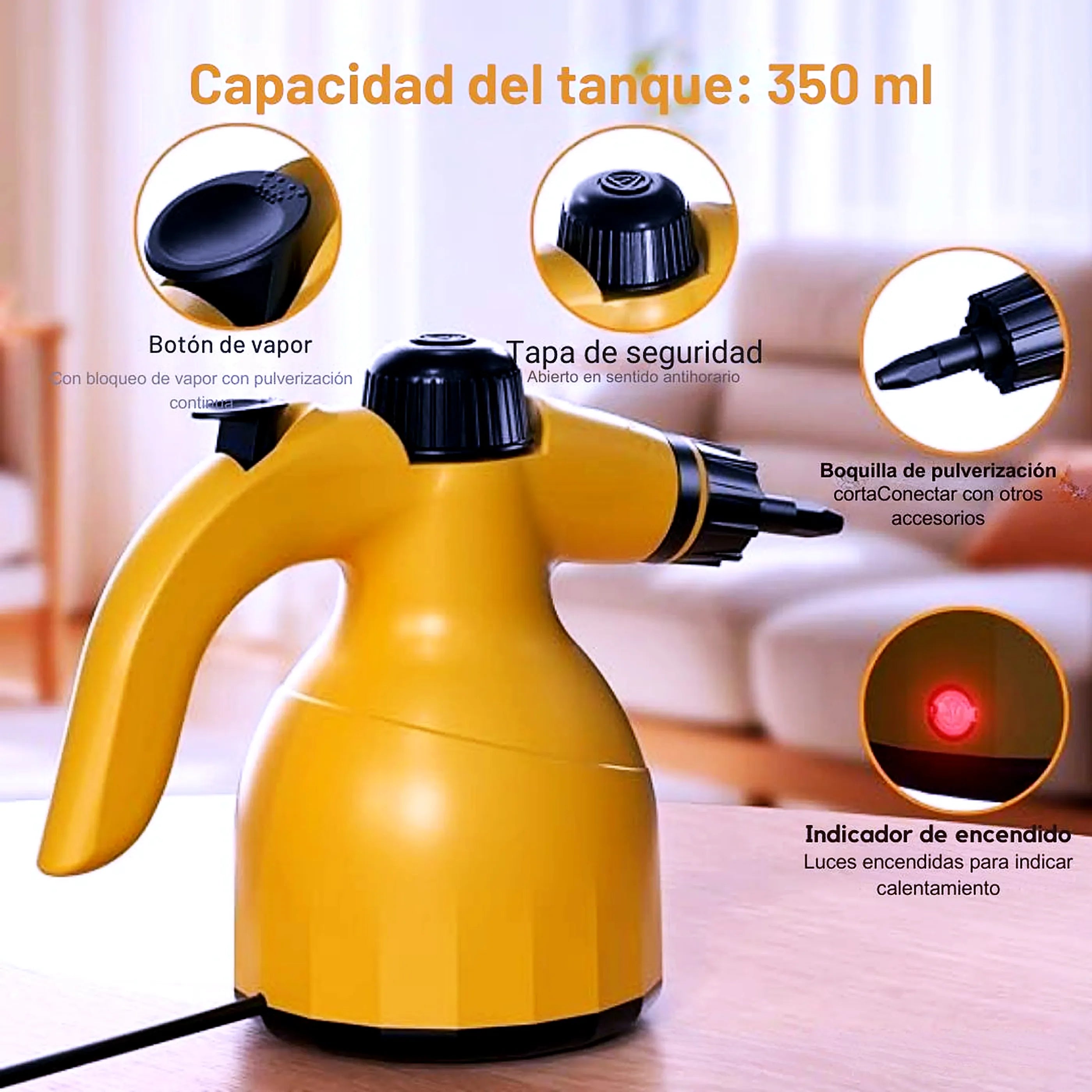 🚿 LIMPIADOR A VAPOR SIN QUÍMICOS