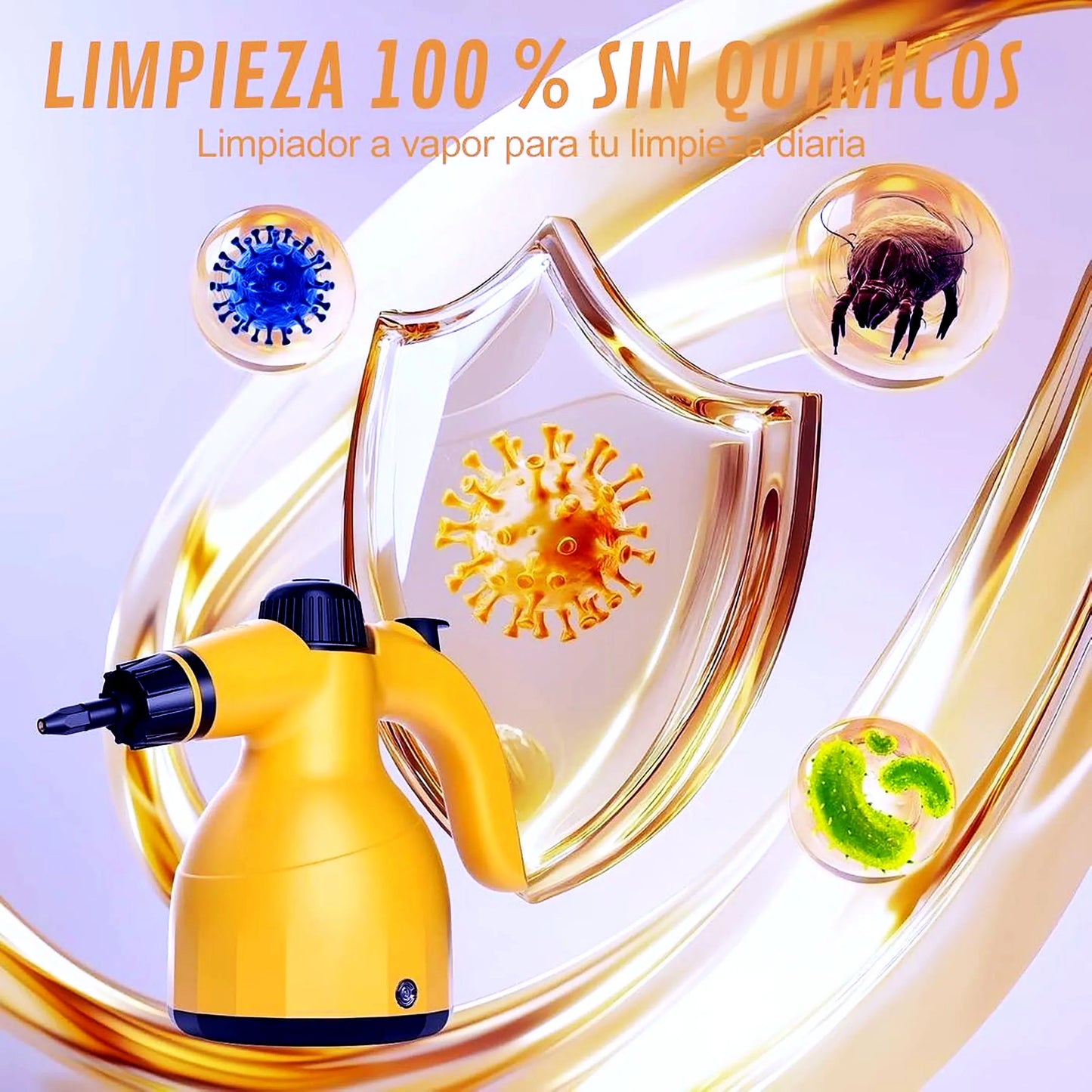 🚿 LIMPIADOR A VAPOR SIN QUÍMICOS+ Ebook de regalo