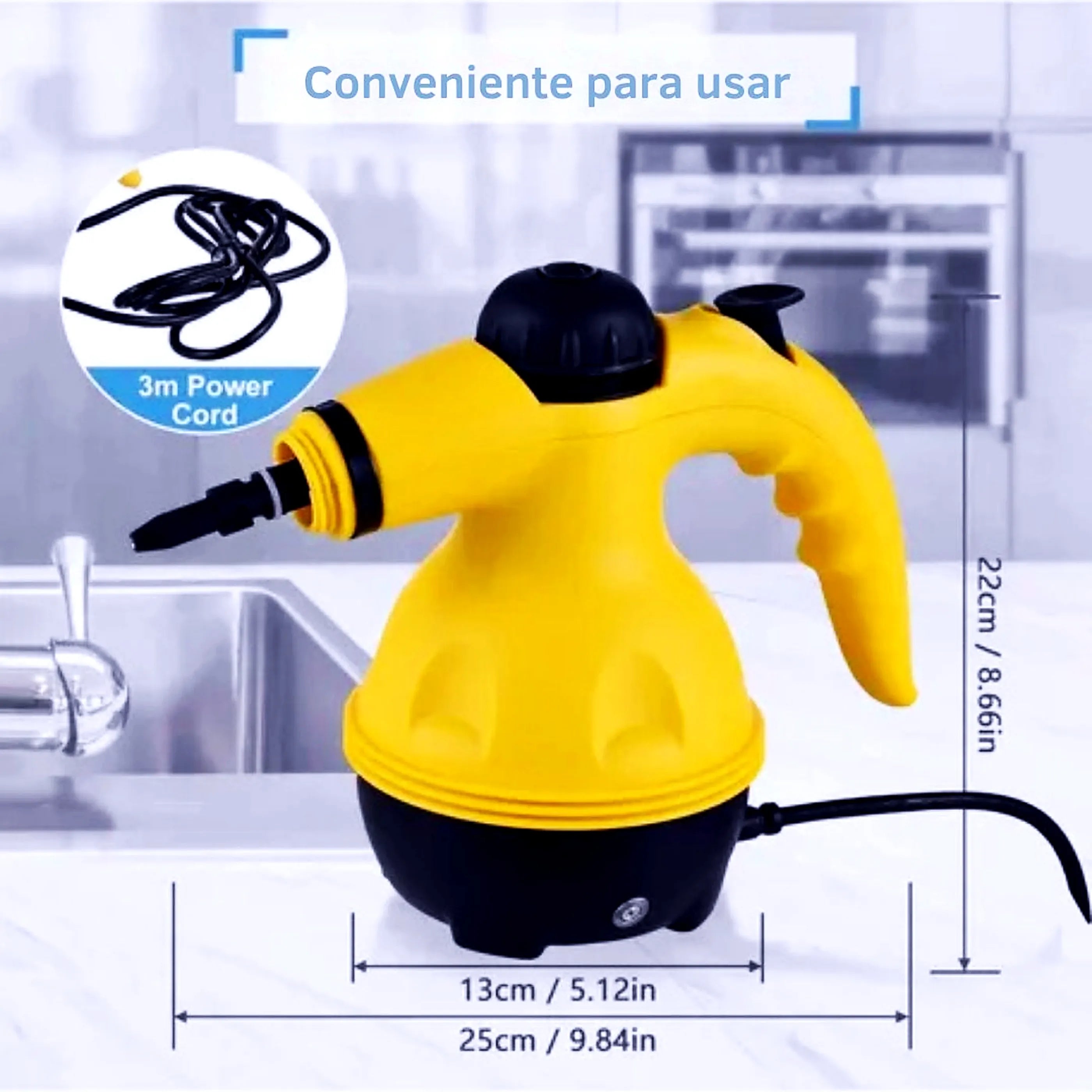 🚿 LIMPIADOR A VAPOR SIN QUÍMICOS