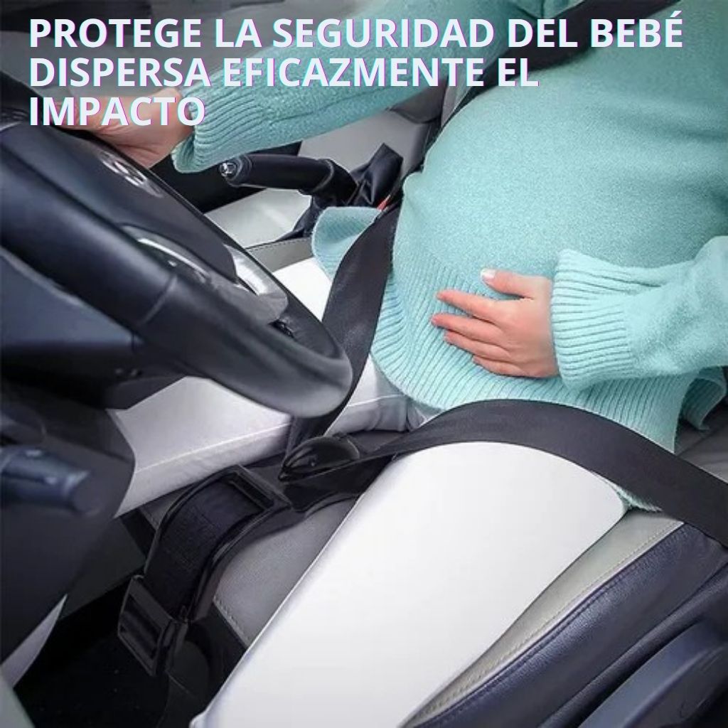 🤰 VIAJESEGURO - Cinturón Maternal Premium