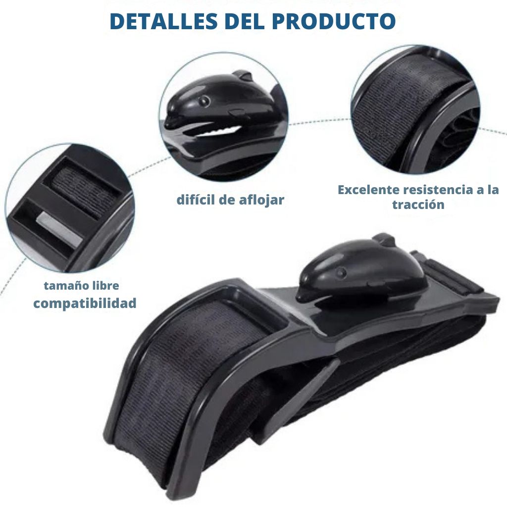 🤰 VIAJESEGURO - Cinturón Maternal Premium