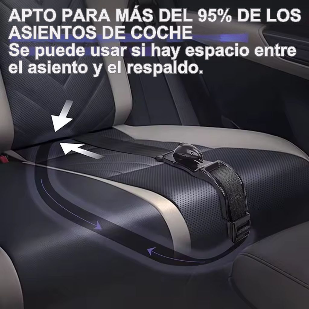 🤰 VIAJESEGURO - Cinturón Maternal Premium