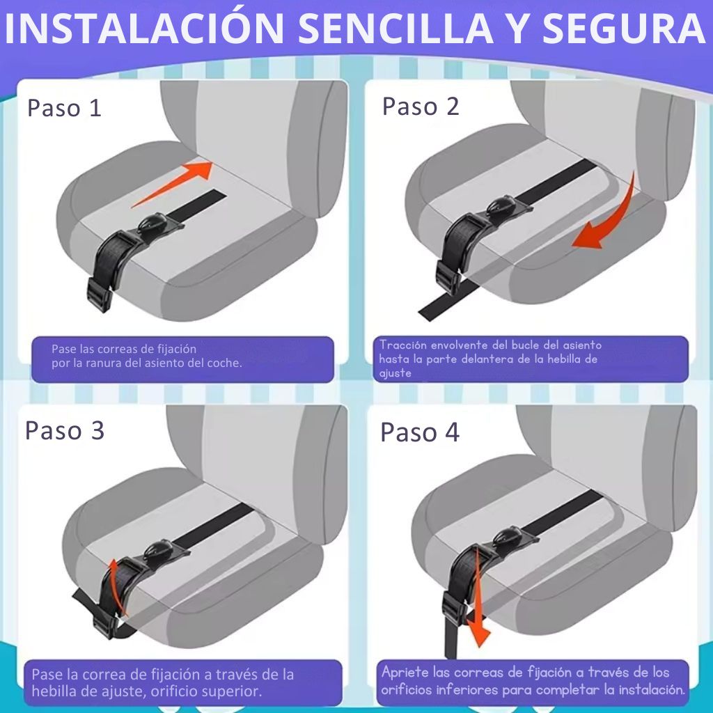 🤰 VIAJESEGURO - Cinturón Maternal Premium