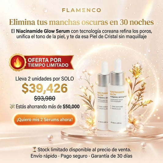 Sérum Coreano con Niacinamida – Piel de Cristal en 30 días