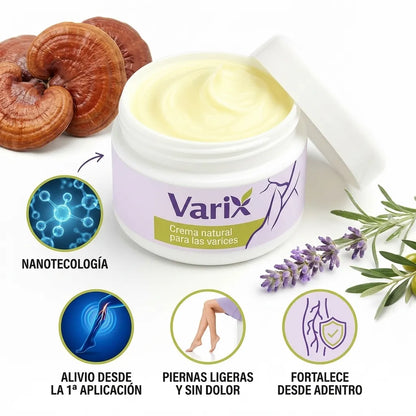 Crema para varices Alivio Instantáneo